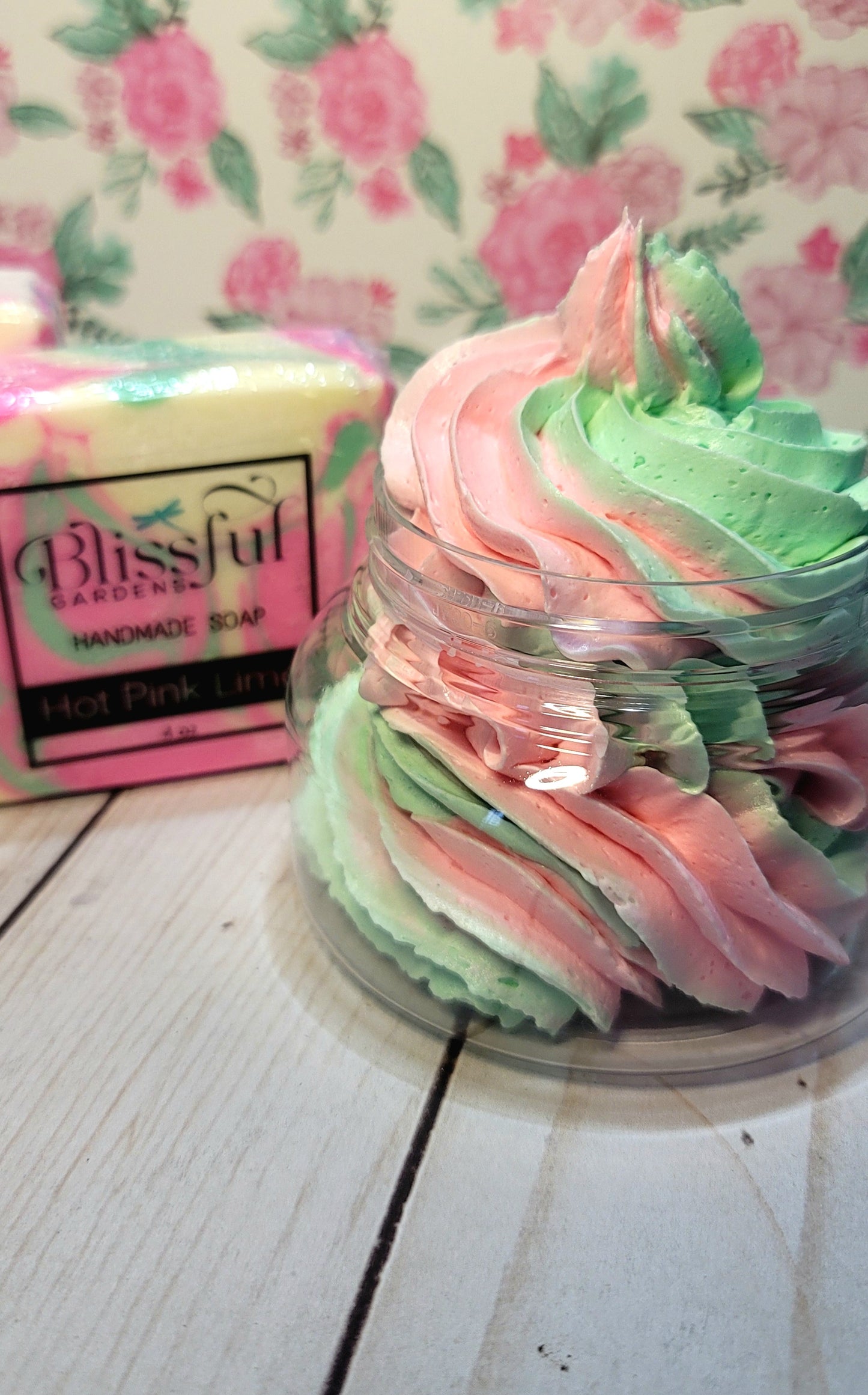 Hot Pink Lime Body Butter Lg 4 oz