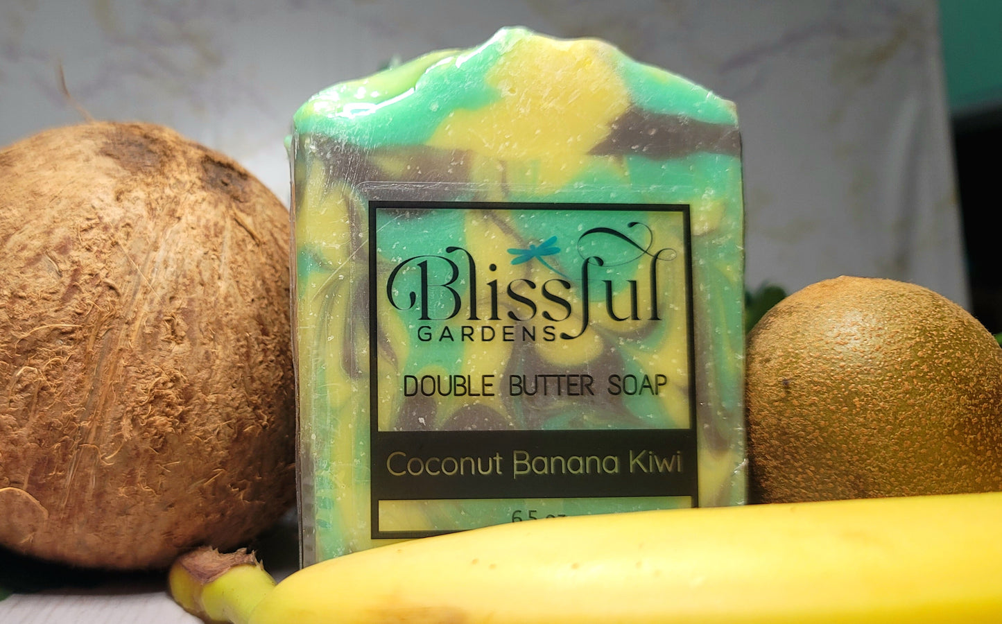 Coconut, Banana & Kiwi Soap