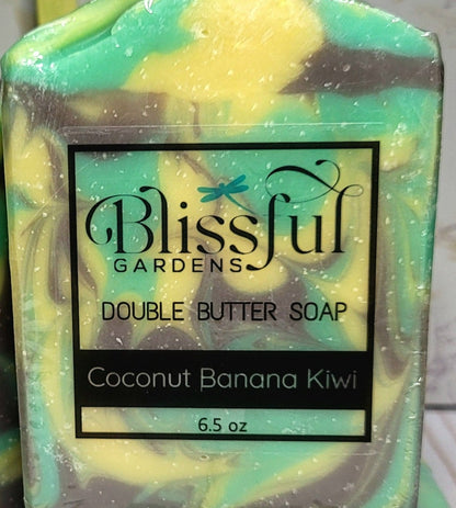 Coconut, Banana & Kiwi Soap