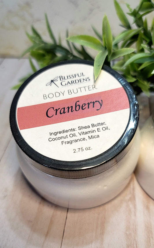 Cranberry Body Butter