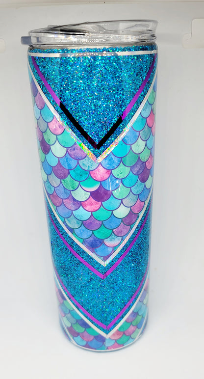 Mermaid Scales Tumbler