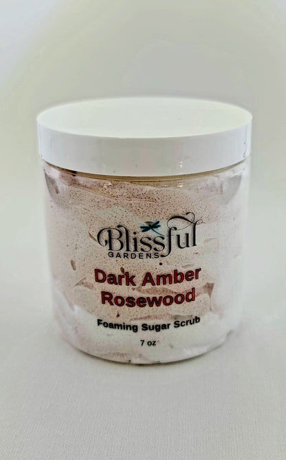 Dark Amber Rosewood Sugar Scrub